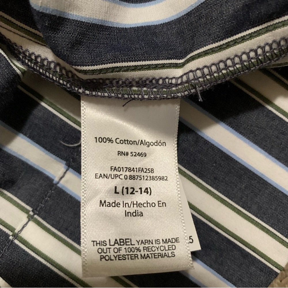 NWT Free Assembly Striped Dress Large 12/14 - Picture 7 of 7